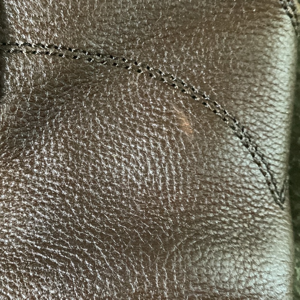 GUC Men’s Justin Boots.  Brown leather, rubber soles.  Size 11 medium - Picture 5 of 8